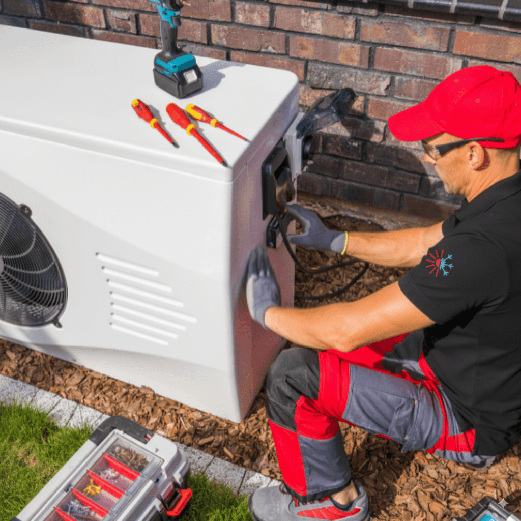 Professional AC installation in Miami home